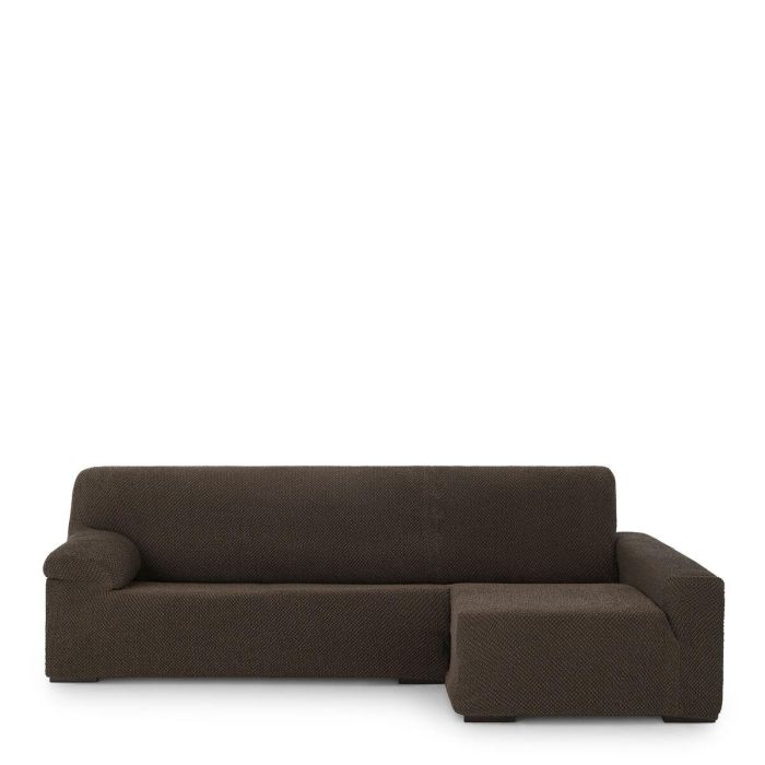 Funda para chaise longue de brazo largo derecho Eysa THOR Marrón 170 x 110 x 310 cm 6