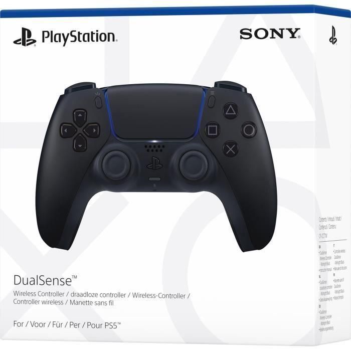 Controlador inalámbrico DualSense - Negro I PS5 y PC 4 Controlador inalámbrico DualSense - Negro I PS5 y PC 4