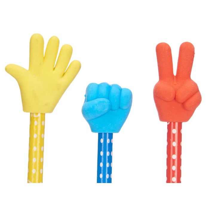 Set 3 Lapiceros Con Goma Dedos Surtidos Pincello 11X26CM (32 Unidades) 3 Set 3 Lapiceros Con Goma Dedos Surtidos Pincello 11X26CM (32 Unidades) 3