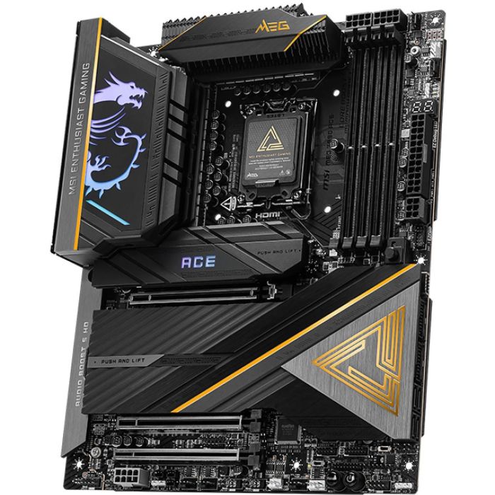 MSI MEG Z890 ACE 911-7E22-001 Placa Base Intel LGA 1851 Z890 4x DDR5 ATX Wi-Fi 7 para Ordenador 2 MSI MEG Z890 ACE 911-7E22-001 Placa Base Intel LGA 1851 Z890 4x DDR5 ATX Wi-Fi 7 para Ordenador 2