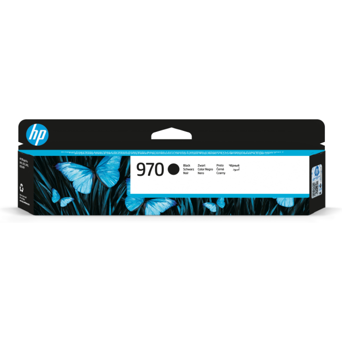 HP 970 Black Original Ink Cartridge cartucho de tinta 1 pieza(s) Rendimiento estándar HP 970 Black Original Ink Cartridge cartucho de tinta 1 pieza(s) Rendimiento estándar