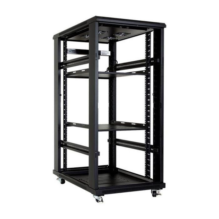 MicroConnect Armario rack de 19" 27HU 600x1000mm Negro RAL 9004 1