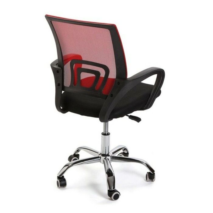 Sillón de Oficina Versa Negro Rojo Multicolor 51 x 58 cm 3 Sillón de Oficina Versa Negro Rojo Multicolor 51 x 58 cm 3