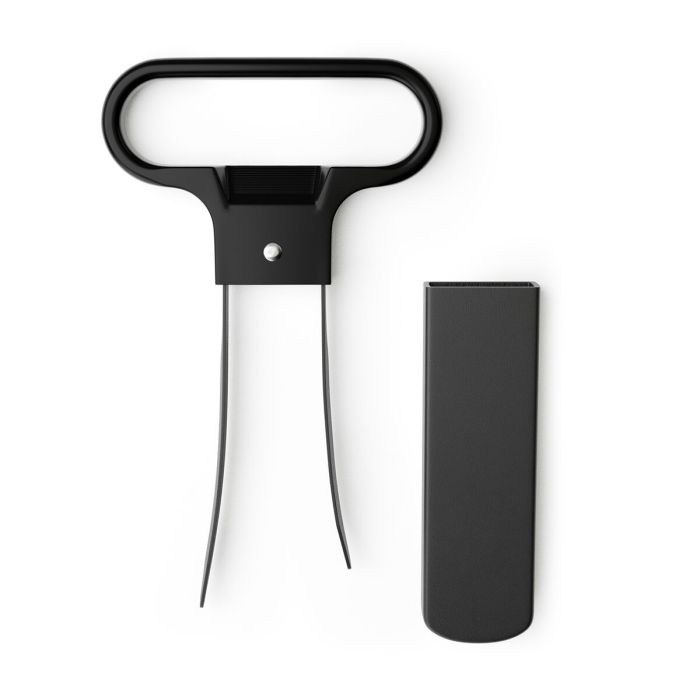 Abrebotellas Koala Basic Negro Metal 11 x 6,5 x 1 cm (12 Unidades) 4