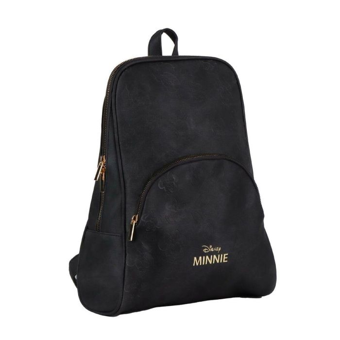 Cerdá Mochila casual Minnie polipiel negra, diseño urbano para niños y adultos, ideal para viajes y uso diario, a partir de 3 años 0 Cerdá Mochila casual Minnie polipiel negra, diseño urbano para niños y adultos, ideal para viajes y uso diario, a partir de 3 años 0