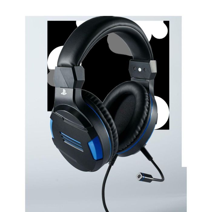 Auriculares con Micrófono Nacon 225847 Multicolor Negro/Azul Auriculares con Micrófono Nacon 225847 Multicolor Negro/Azul