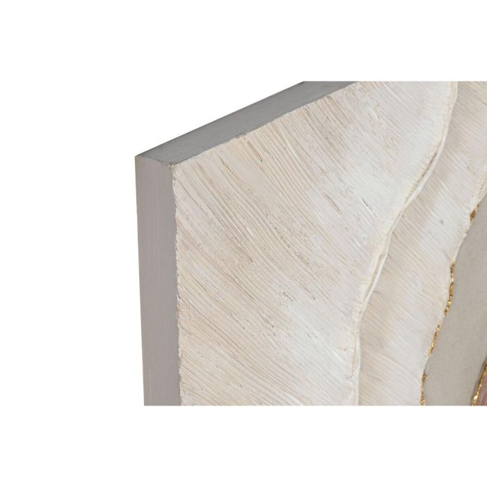Cuadro Scandi DKD Home Decor Blanco Marron 3 x 100 x 50 cm (2 Unidades) 3