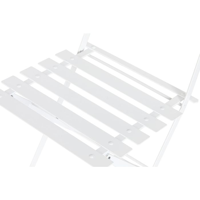 Mesa Terraza Y Jardin DKD Home Decor Blanco 60 x 71 x 60 cm Set de 3 3 Mesa Terraza Y Jardin DKD Home Decor Blanco 60 x 71 x 60 cm Set de 3 3
