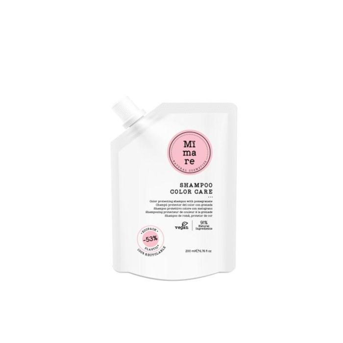 Champú Mimare Color Care 200ml - Protector del color con granada y agua de coco, para cabello coloreado y tratado Champú Mimare Color Care 200ml - Protector del color con granada y agua de coco, para cabello coloreado y tratado