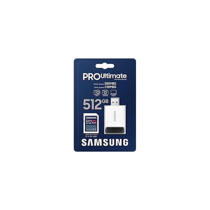 Samsung Tarjeta MicroSDXC 512GB XC PRO Ultimate U3 V30 Lectura 200MB/s Escritura 130MB/s MB-SY512SB/WW 6 Samsung Tarjeta MicroSDXC 512GB XC PRO Ultimate U3 V30 Lectura 200MB/s Escritura 130MB/s MB-SY512SB/WW 6