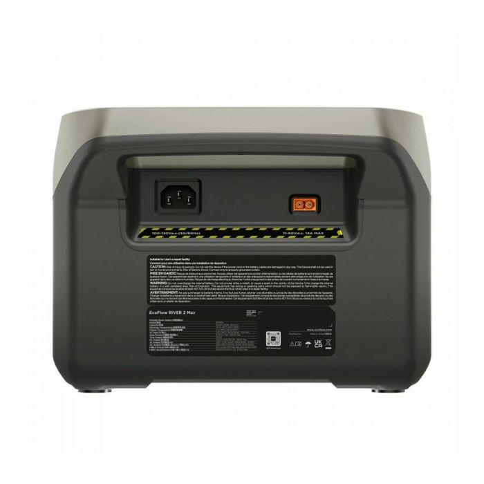 Generador eléctrico portátil River 2 Max, 512 WH, 2 CA Salida - 500 W en total (Overvoltaje 1000 W) 1 Generador eléctrico portátil River 2 Max, 512 WH, 2 CA Salida - 500 W en total (Overvoltaje 1000 W) 1