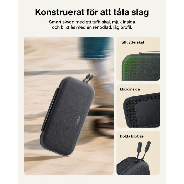 Belkin Bolsa de almacenamiento con batería externa para Nintendo Switch 2 - Antracita 10