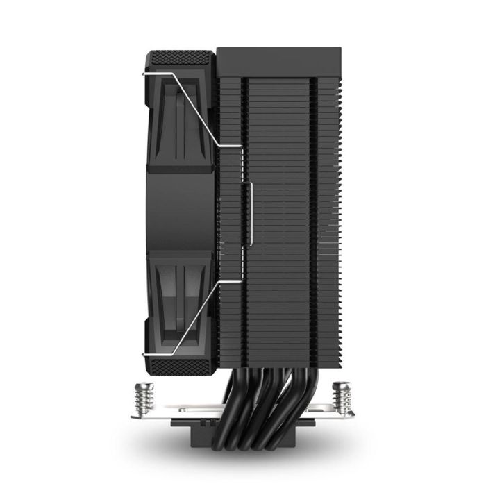 Sharkoon A50 Refrigerador de CPU de Torre Única con Ventilador 120mm, 5 Tubos de Calor, TDP 230W, Negro. Compatible con Zócalos. 6