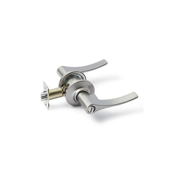 TESA 3B03Cm Pomo Manivela Barcelona Condena/Desbloqueo Cromo Mate para Puertas de 33 a 45 mm de Espesor