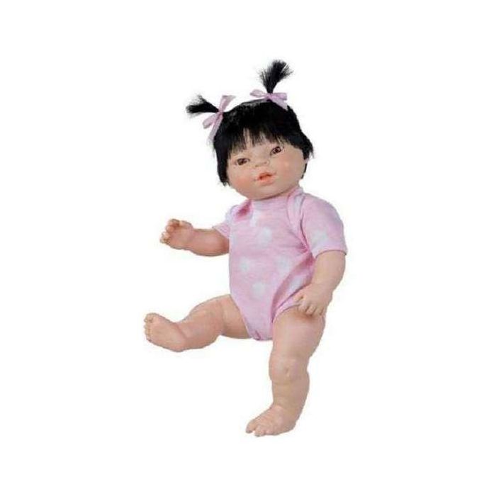 Berjuan Muñeca Newborn 38 cm niño asiatico con ropa ref: 17060-18 38