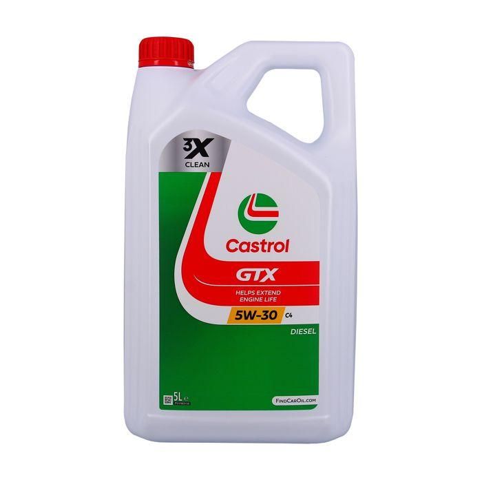 Aceite de motor - CASTROL - GTX 5W-30 C4 - 5L