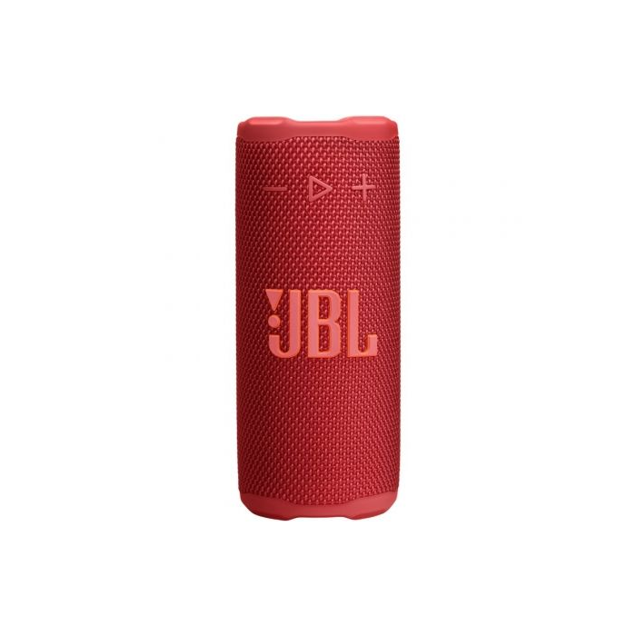 JBL Grip/255692 Altavoz Bluetooth Portátil 16W IP68 Rojo, Luz Ambiental, 14 Horas de Reproducción
