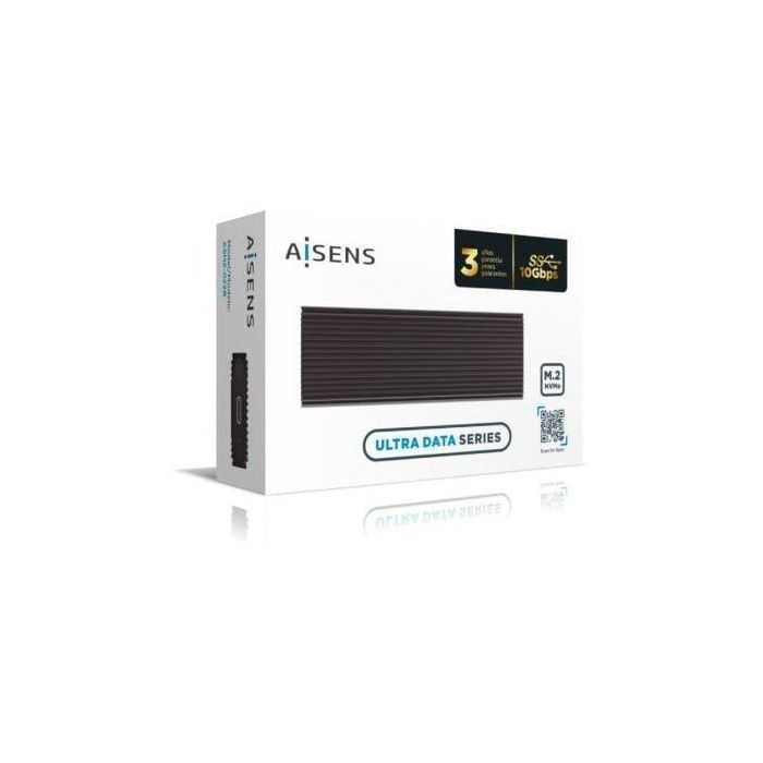 AISENS - Caja externa M.2 (NGFF) ASM2-022B NVMe A USB3.2 GEN2, NEGRA 4 AISENS - Caja externa M.2 (NGFF) ASM2-022B NVMe A USB3.2 GEN2, NEGRA 4