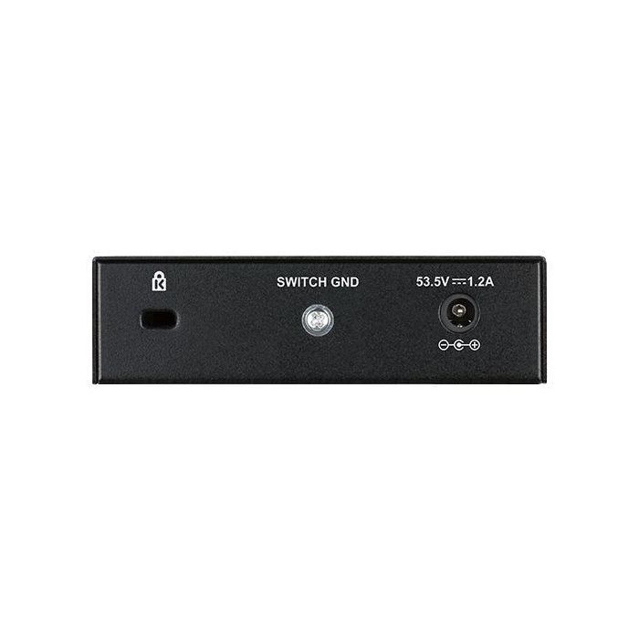 D-Link DGS-1005P/E Switch 5 Puertos Gigabit Ethernet RJ-45 PoE+ IEEE 802.3af/at 60W Power Budget Plug&Play EEE Silencioso 1