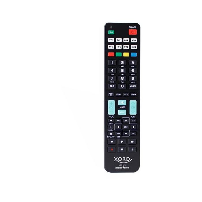 Xoro XRC 8F1 Universalfernbedienung für bis zu 8 Geräte 0 Xoro XRC 8F1 Universalfernbedienung für bis zu 8 Geräte 0