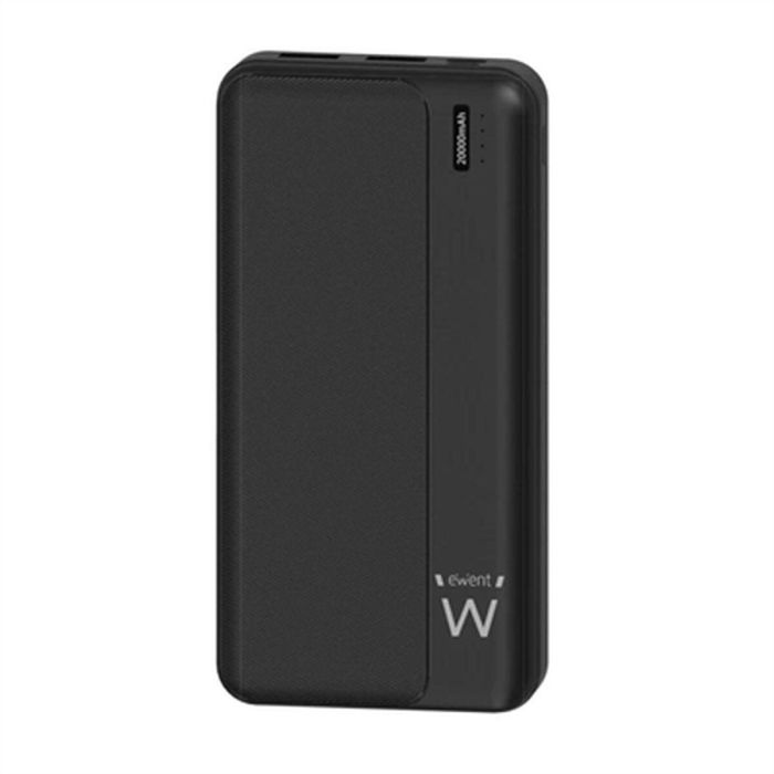 Ewent EW1163 Power Bank | Batería Externa 20000 mAh con Carga Rápida PD 22.5W, 3 Puertos USB-C/A/Micro-USB Negro 0 Ewent EW1163 Power Bank | Batería Externa 20000 mAh con Carga Rápida PD 22.5W, 3 Puertos USB-C/A/Micro-USB Negro 0