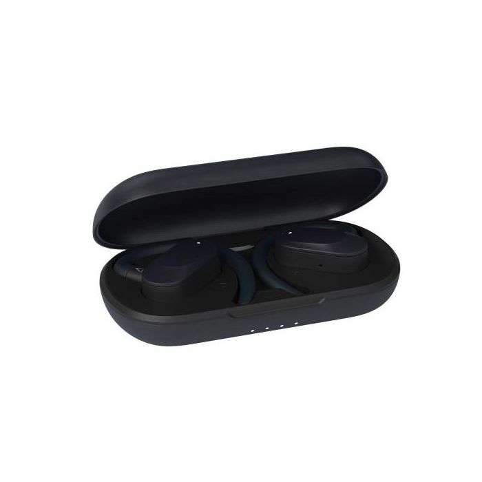 Creative Labs Auriculares Inalámbricos Outlier Go, Gancho de Oreja, Bluetooth 5.4, IPX4, 26h con Estuche, Azul, USB Tipo C, 51EF1210AA001 3