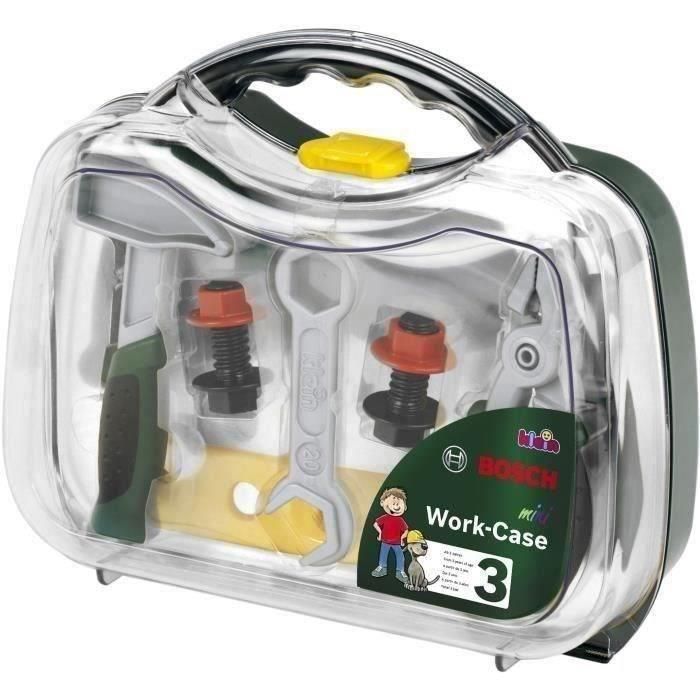 Caso de herramientas transparentes de Bosch con accesorios - Klein - 8452 Caso de herramientas transparentes de Bosch con accesorios - Klein - 8452