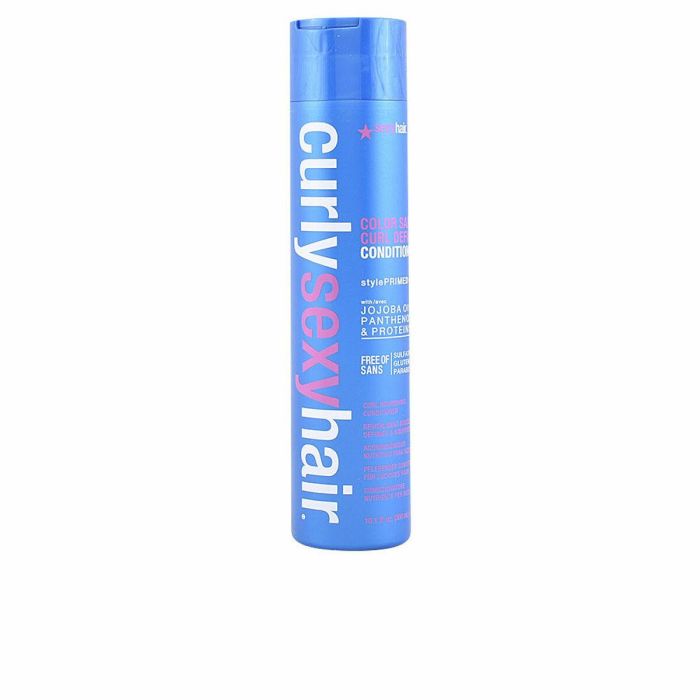 Sexy Hair Acondicionador Desenredante Curly Curl Defining para Cabello Rizado Hidratante Anti-Frizz Sin Sulfatos 300 ml