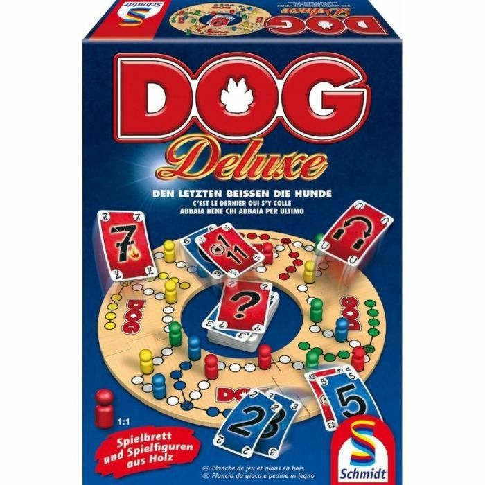 Schmidt Spiele Dog Deluxe Juego de Mesa para 2-6 Jugadores, +8 Años, 30-45 Minutos 0 Schmidt Spiele Dog Deluxe Juego de Mesa para 2-6 Jugadores, +8 Años, 30-45 Minutos 0