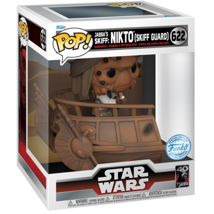 Figura POP Deluxe Star Wars Nikto Skiff Guard Exclusive 1