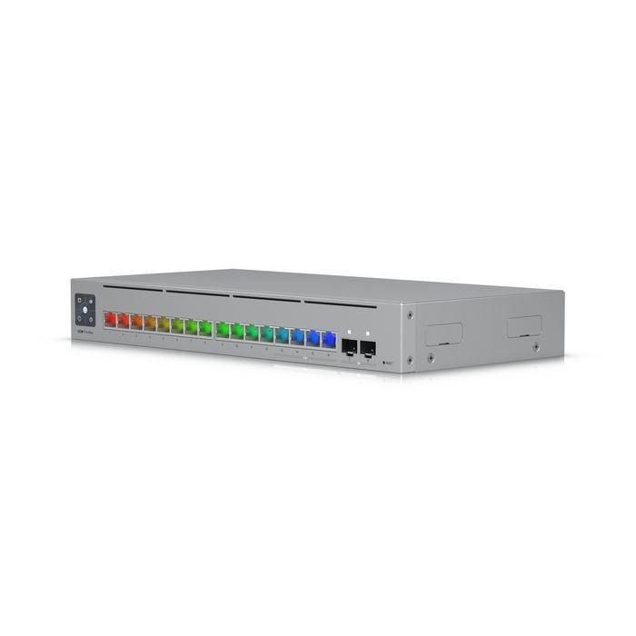 Ubiquiti 50W, 4 x 2.5 GbE RJ45, 12 x GbE RJ45, 2 x 10G SFP+, Layer 3, SGCC steel 5