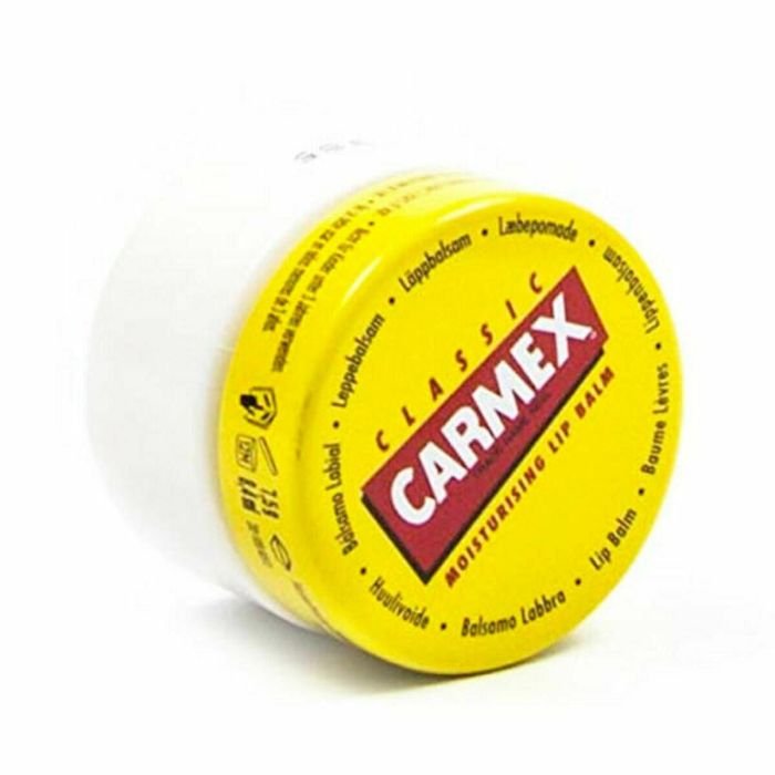 Carmex Bálsamo Labial Clásico Tarro 7.5 gr Blister | Hidrata y Alivia Labios Secos y Agrietados 0 Carmex Bálsamo Labial Clásico Tarro 7.5 gr Blister | Hidrata y Alivia Labios Secos y Agrietados 0