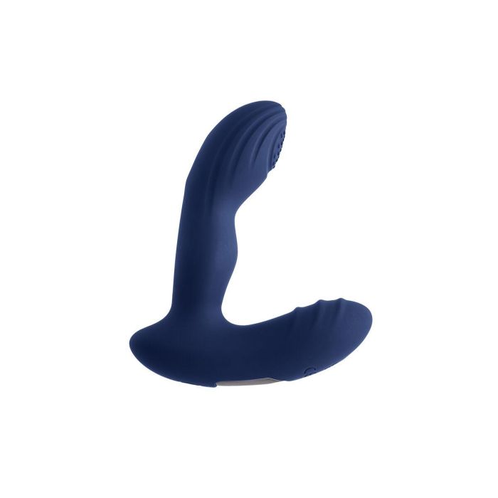 Vibrador Anal Negro Playboy Azul