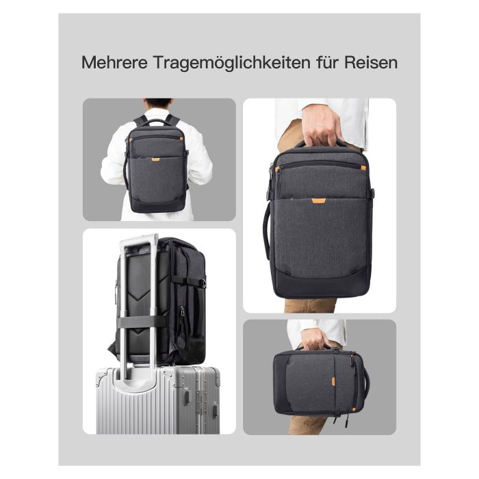 inateck Notebook-Rucksack 14" BP03006-14 black 2 inateck Notebook-Rucksack 14" BP03006-14 black 2