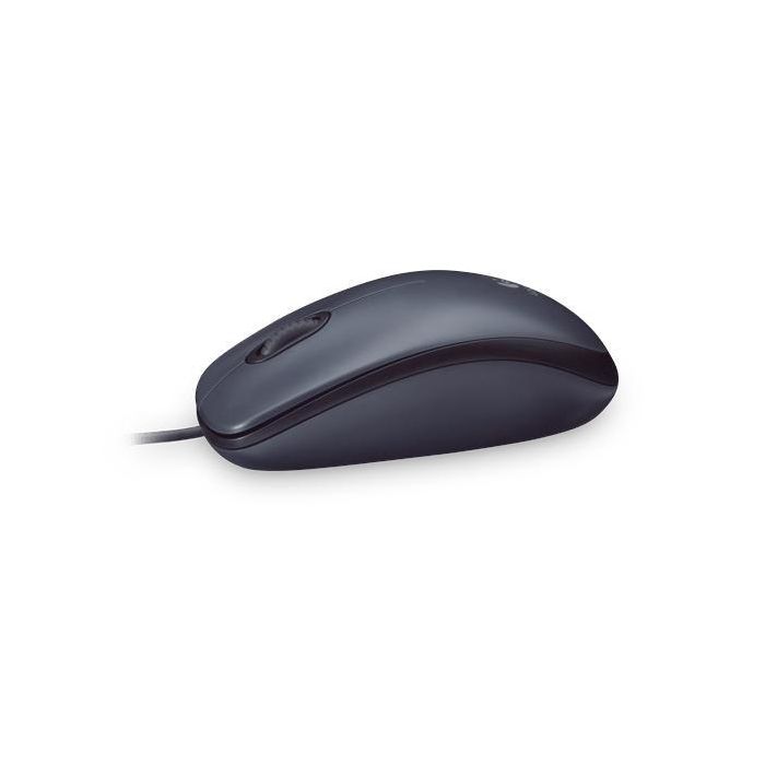 Logitech M100 Ratón USB Tipo-A Negro 3