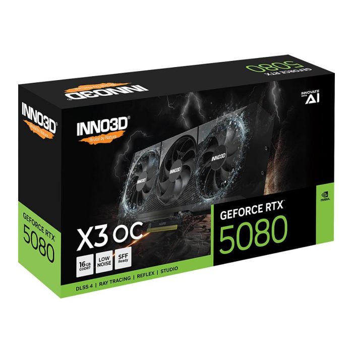 Inno3D RTX 5080 16GB GDDR7 Tarjeta Gráfica Inno3D RTX 5080 16GB GDDR7 Tarjeta Gráfica