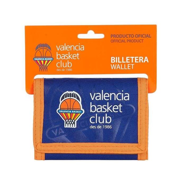 Cartera Valencia Basket Azul Naranja