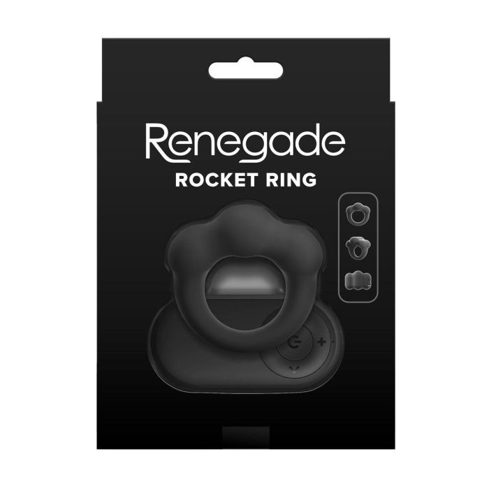 Anillo para el Pene NS Novelties Renegade Negro 1