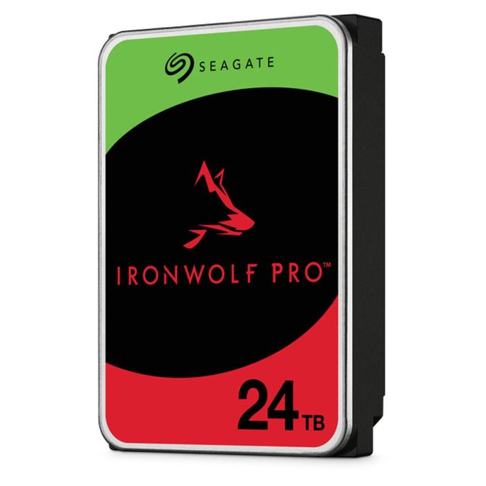 Seagate IronWolf Pro NAS ST24000NT002 Disco Duro Interno 24TB 3.5" SATA 6Gb/s 7200 RPM 512MB Caché 1 Seagate IronWolf Pro NAS ST24000NT002 Disco Duro Interno 24TB 3.5" SATA 6Gb/s 7200 RPM 512MB Caché 1