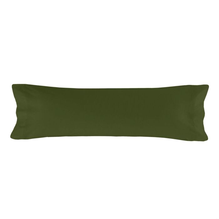 Funda de almohada HappyFriday BASIC Verde 45 x 125 cm