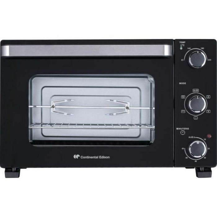 Continental Edison CEMF46B3 Mini Horno Eléctrico 46L Negro 1800W con Asador y Circulación Natural 0 Continental Edison CEMF46B3 Mini Horno Eléctrico 46L Negro 1800W con Asador y Circulación Natural 0