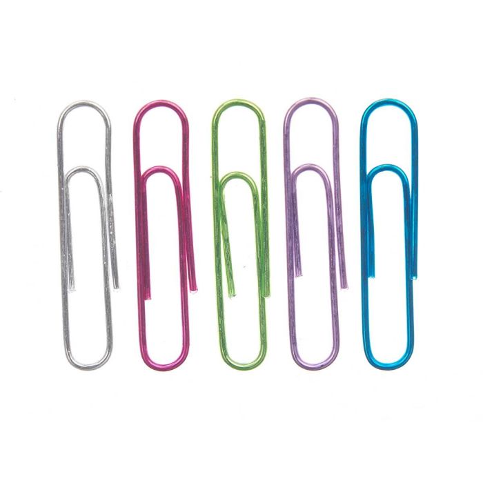 Set 30 Clips Metalizados Grd Pincello 7X12CM (24 Unidades) 1 Set 30 Clips Metalizados Grd Pincello 7X12CM (24 Unidades) 1