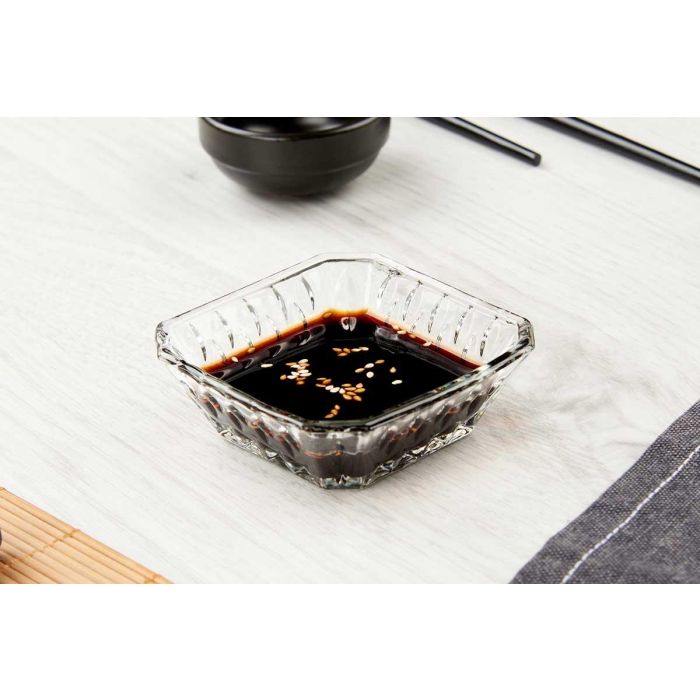 Salsero Vidrio Cuadrado 80Ml Vivalto 8X3CM (72 Unidades) 4 Salsero Vidrio Cuadrado 80Ml Vivalto 8X3CM (72 Unidades) 4
