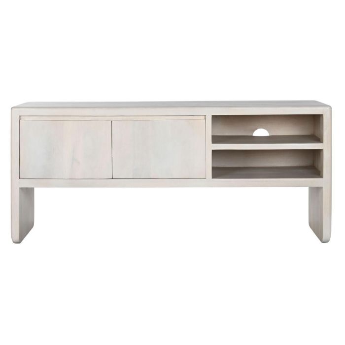 Mueble de TV Home ESPRIT Blanco 140 x 40 x 60 cm 1 Mueble de TV Home ESPRIT Blanco 140 x 40 x 60 cm 1