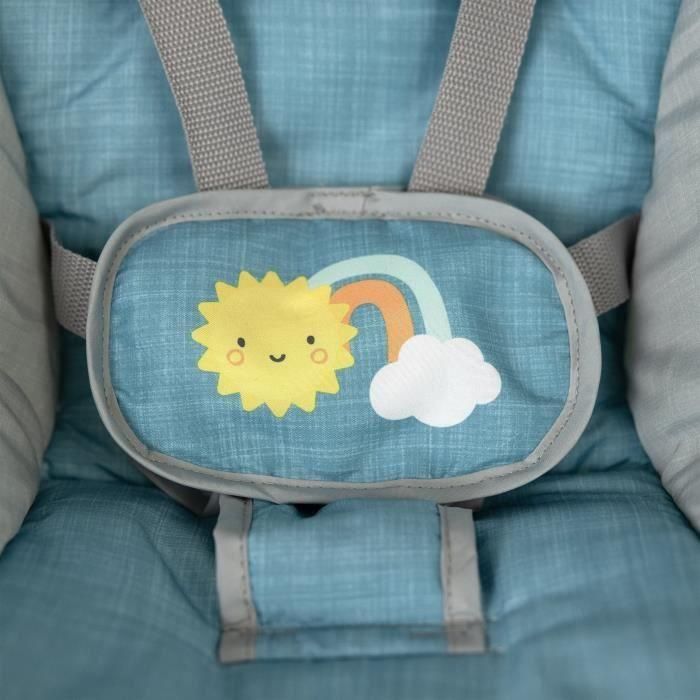 Ity by INGENUITY Columpio portátil Sun Valley Canopy - Toldo, 2 juguetes, asiento reclinable de 2 posiciones - Unisex - 0-9 meses - Gris 4 Ity by INGENUITY Columpio portátil Sun Valley Canopy - Toldo, 2 juguetes, asiento reclinable de 2 posiciones - Unisex - 0-9 meses - Gris 4