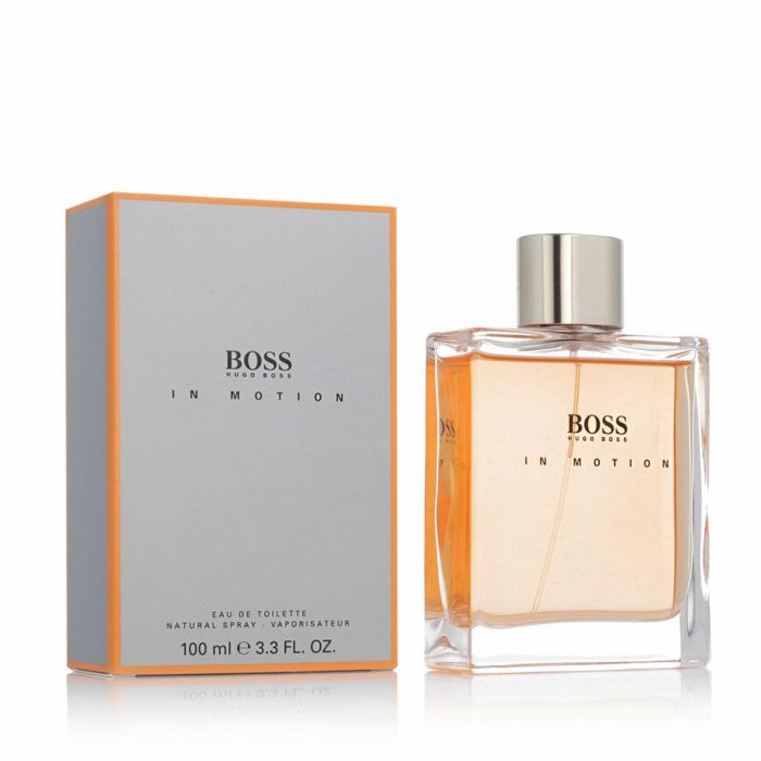 Hugo Boss BOSS IN MOTION ORIGINAL Eau de Toilette para Hombre 100 ml - Fragancia Fougère Ámbar con Bergamota, Albahaca, Vetiver Hugo Boss BOSS IN MOTION ORIGINAL Eau de Toilette para Hombre 100 ml - Fragancia Fougère Ámbar con Bergamota, Albahaca, Vetiver