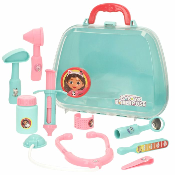 Maletín Médico de Juguete con Accesorios Gabby's Dollhouse (4 Unidades) 6 Maletín Médico de Juguete con Accesorios Gabby's Dollhouse (4 Unidades) 6