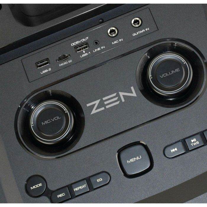 Altavoz Bluetooth ZEN ZEN RINGS 600W Negro 1 Altavoz Bluetooth ZEN ZEN RINGS 600W Negro 1