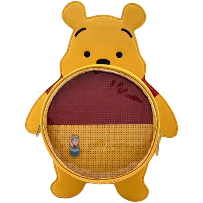 Loungefly Mochila Coleccionista de Pines Disney Winnie The Pooh con Pin Exclusivo de Piglet 0 Loungefly Mochila Coleccionista de Pines Disney Winnie The Pooh con Pin Exclusivo de Piglet 0