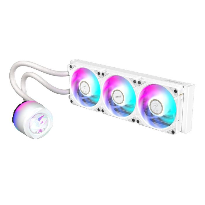 GIGABYTE AORUS WATERFORCE X II 360 ICE Procesador Sistema de refrigeración líquida todo en uno 12 cm Blanco 6 GIGABYTE AORUS WATERFORCE X II 360 ICE Procesador Sistema de refrigeración líquida todo en uno 12 cm Blanco 6